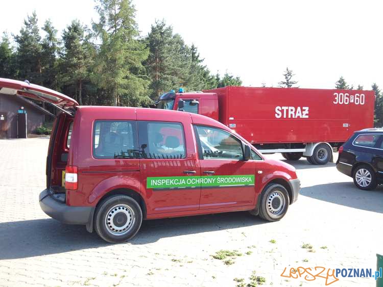 Zanieczyszczona Struga Średzka Foto: zmiana III JRG-6 Zanieczyszczona Struga Średzka Foto: zmiana III JRG-6