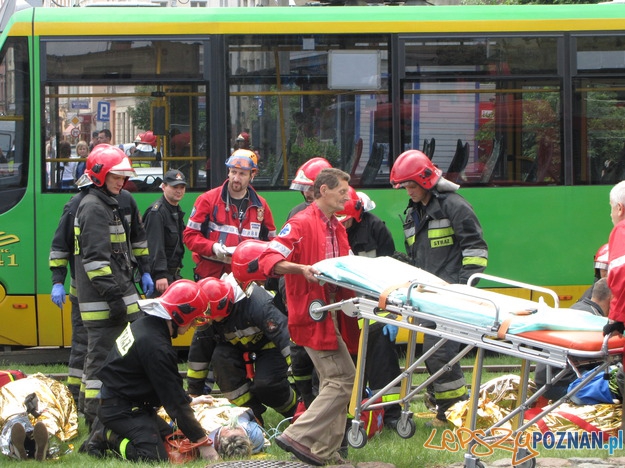 Zderzyły się bimby Foto: P Zderzyły się bimby Foto: P