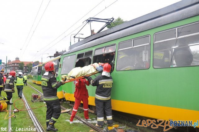 Zderzyły się bimby Foto: MPK / K. Lesińska Zderzyły się bimby Foto: MPK / K. Lesińska