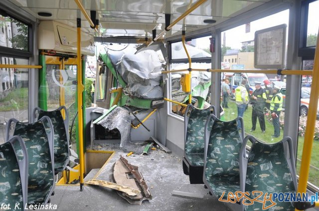 Zderzyły się bimby Foto: MPK / K. Lesińska Zderzyły się bimby Foto: MPK / K. Lesińska