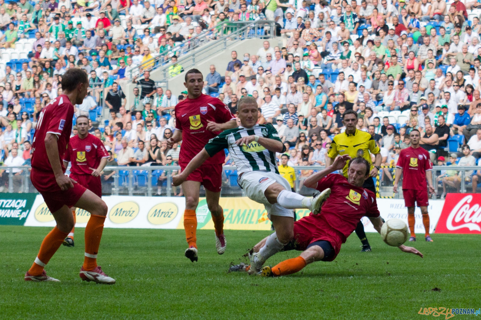 Warta Poznań - Kolejarz Stróże Foto: lepszyPOZNAN.pl / Piotr Rychter Warta Poznań - Kolejarz Stróże Foto: lepszyPOZNAN.pl / Piotr Rychter