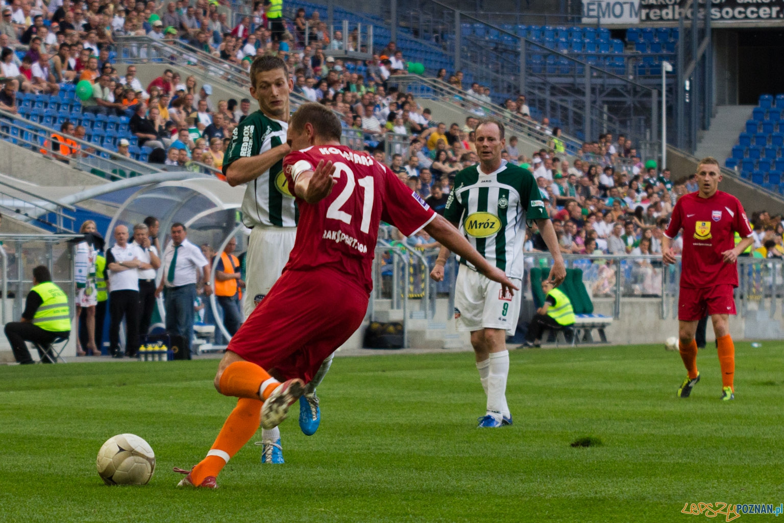 Warta Poznań - Kolejarz Stróże Foto: lepszyPOZNAN.pl / Piotr Rychter Warta Poznań - Kolejarz Stróże Foto: lepszyPOZNAN.pl / Piotr Rychter