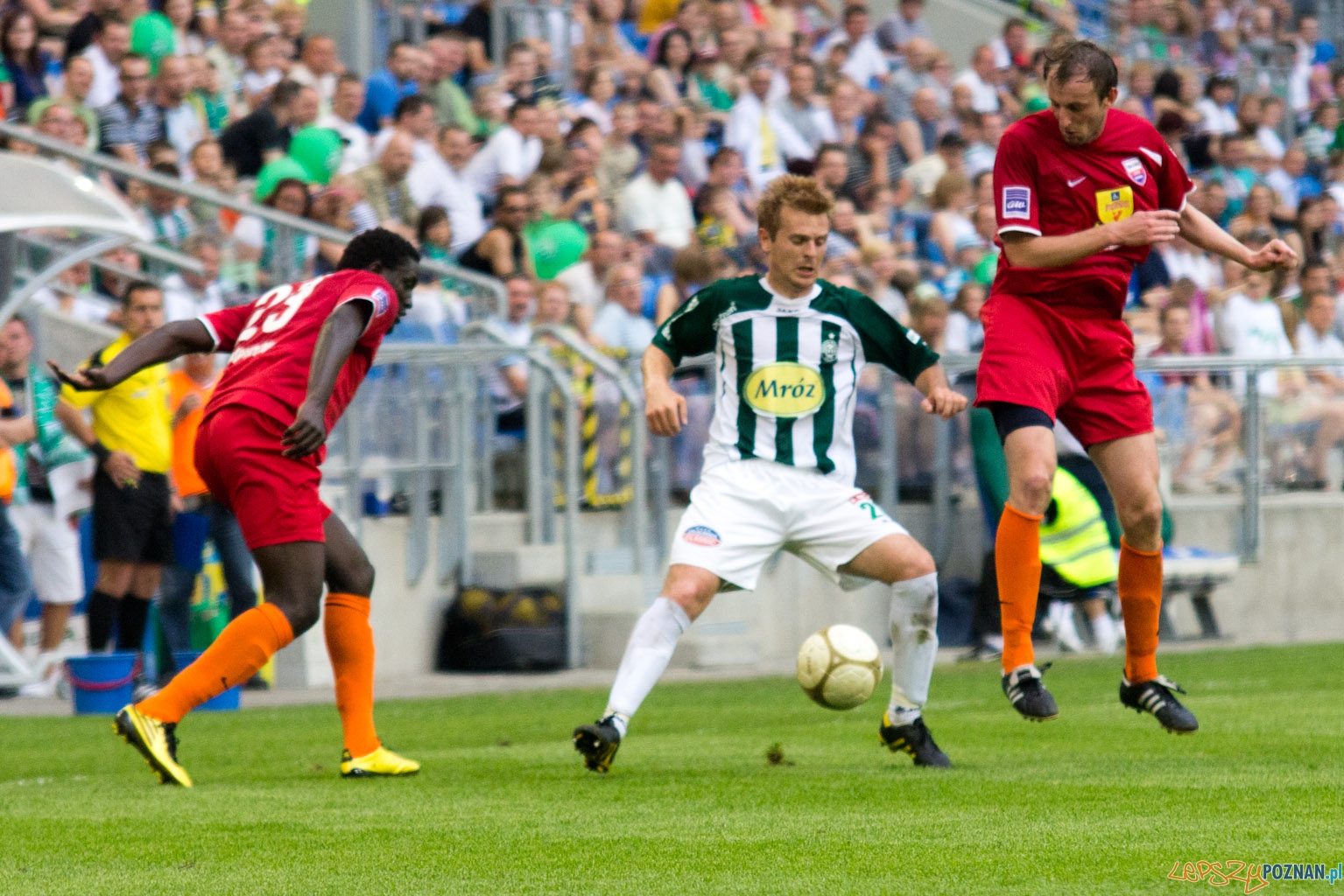 Warta Poznań - Kolejarz Stróże Foto: lepszyPOZNAN.pl / Piotr Rychter Warta Poznań - Kolejarz Stróże Foto: lepszyPOZNAN.pl / Piotr Rychter