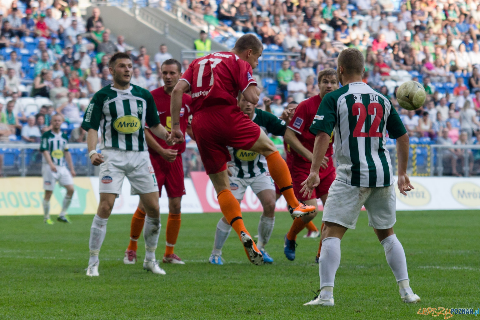 Warta Poznań - Kolejarz Stróże Foto: lepszyPOZNAN.pl / Piotr Rychter Warta Poznań - Kolejarz Stróże Foto: lepszyPOZNAN.pl / Piotr Rychter