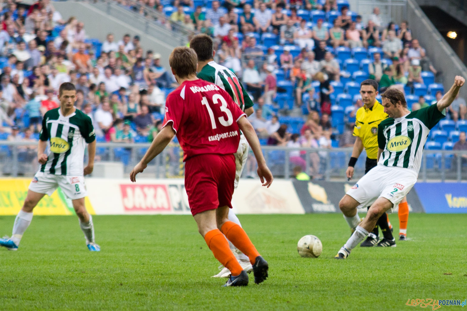 Warta Poznań - Kolejarz Stróże Foto: lepszyPOZNAN.pl / Piotr Rychter Warta Poznań - Kolejarz Stróże Foto: lepszyPOZNAN.pl / Piotr Rychter