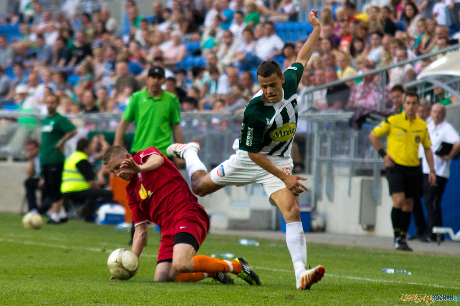 Warta Poznań - Kolejarz Stróże Foto: lepszyPOZNAN.pl / Piotr Rychter Warta Poznań - Kolejarz Stróże Foto: lepszyPOZNAN.pl / Piotr Rychter