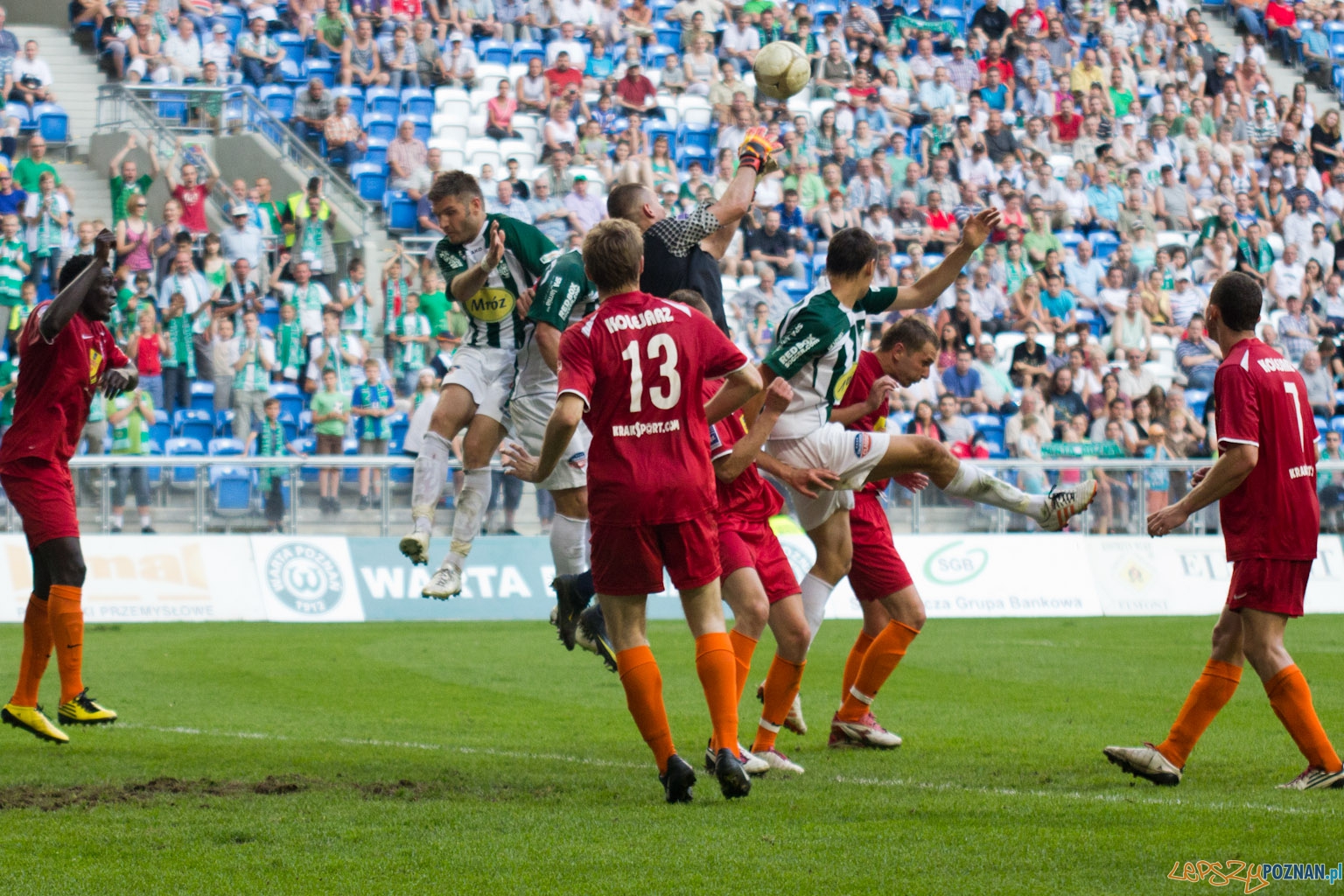 Warta Poznań - Kolejarz Stróże Foto: lepszyPOZNAN.pl / Piotr Rychter Warta Poznań - Kolejarz Stróże Foto: lepszyPOZNAN.pl / Piotr Rychter