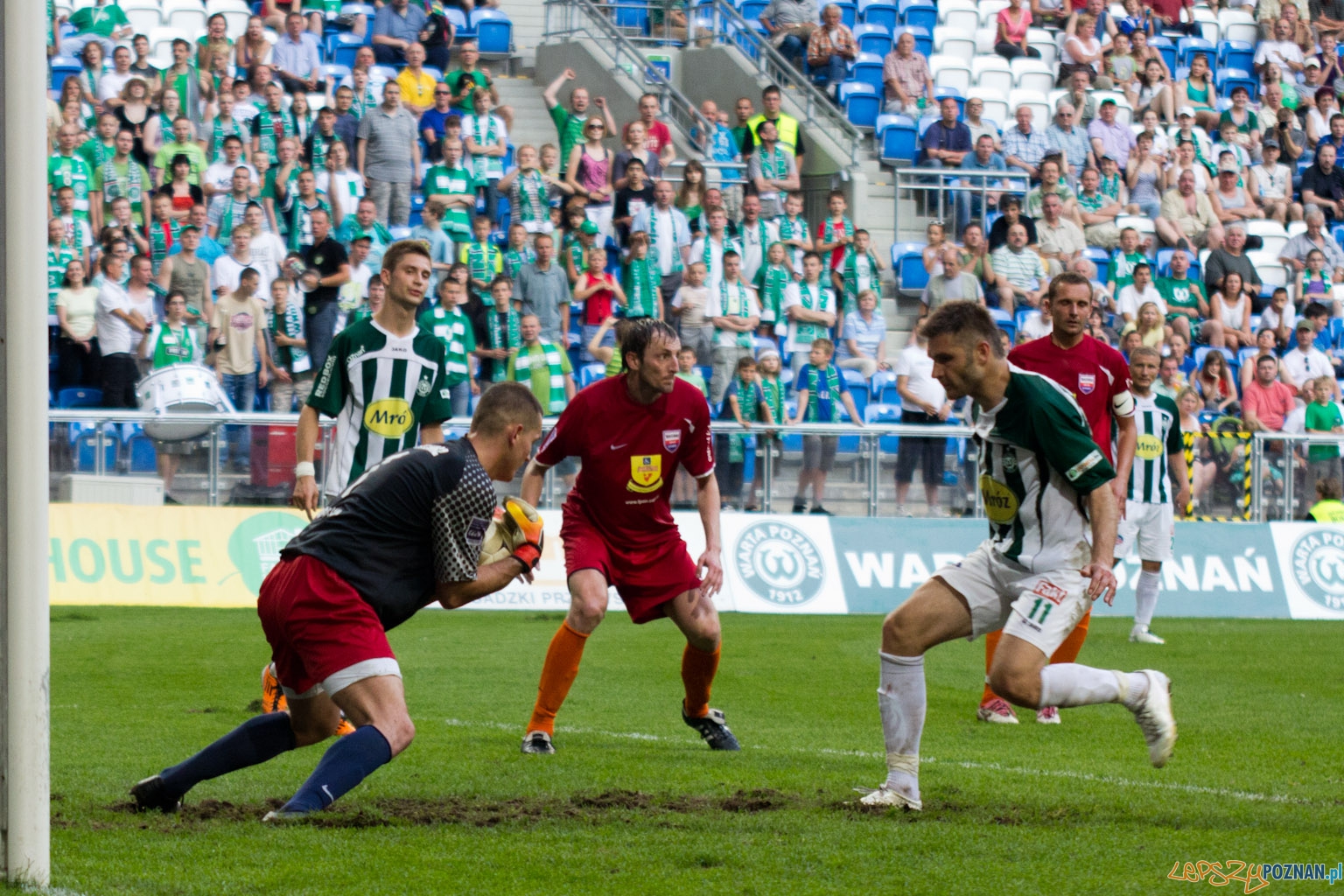 Warta Poznań - Kolejarz Stróże Foto: lepszyPOZNAN.pl / Piotr Rychter Warta Poznań - Kolejarz Stróże Foto: lepszyPOZNAN.pl / Piotr Rychter