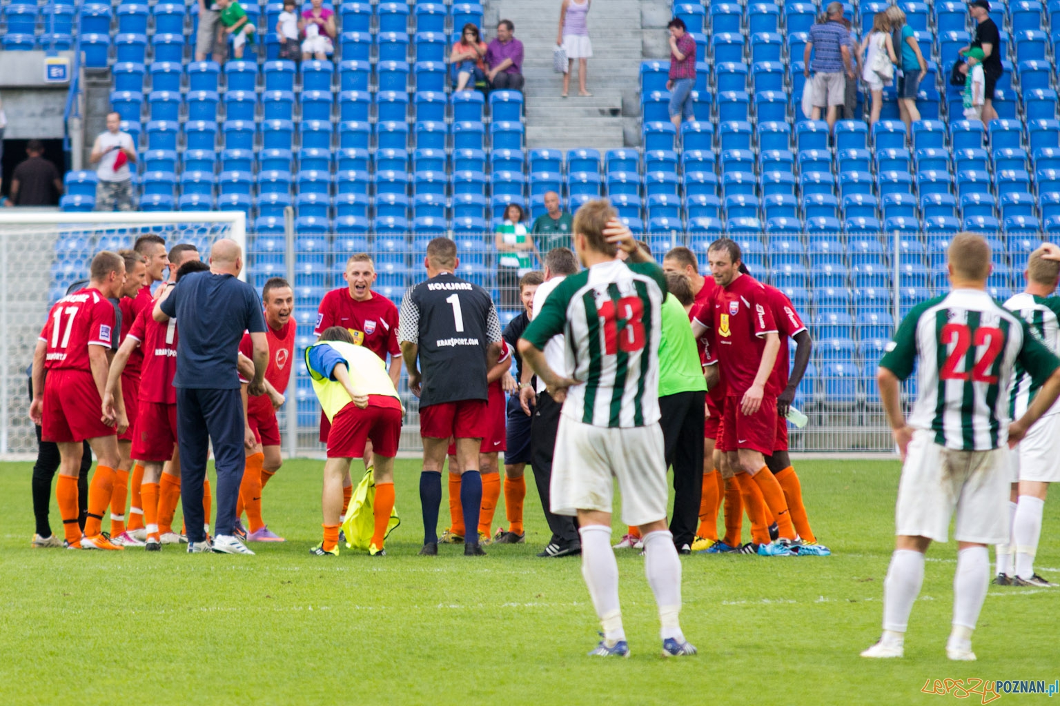 Warta Poznań - Kolejarz Stróże Foto: lepszyPOZNAN.pl / Piotr Rychter Warta Poznań - Kolejarz Stróże Foto: lepszyPOZNAN.pl / Piotr Rychter
