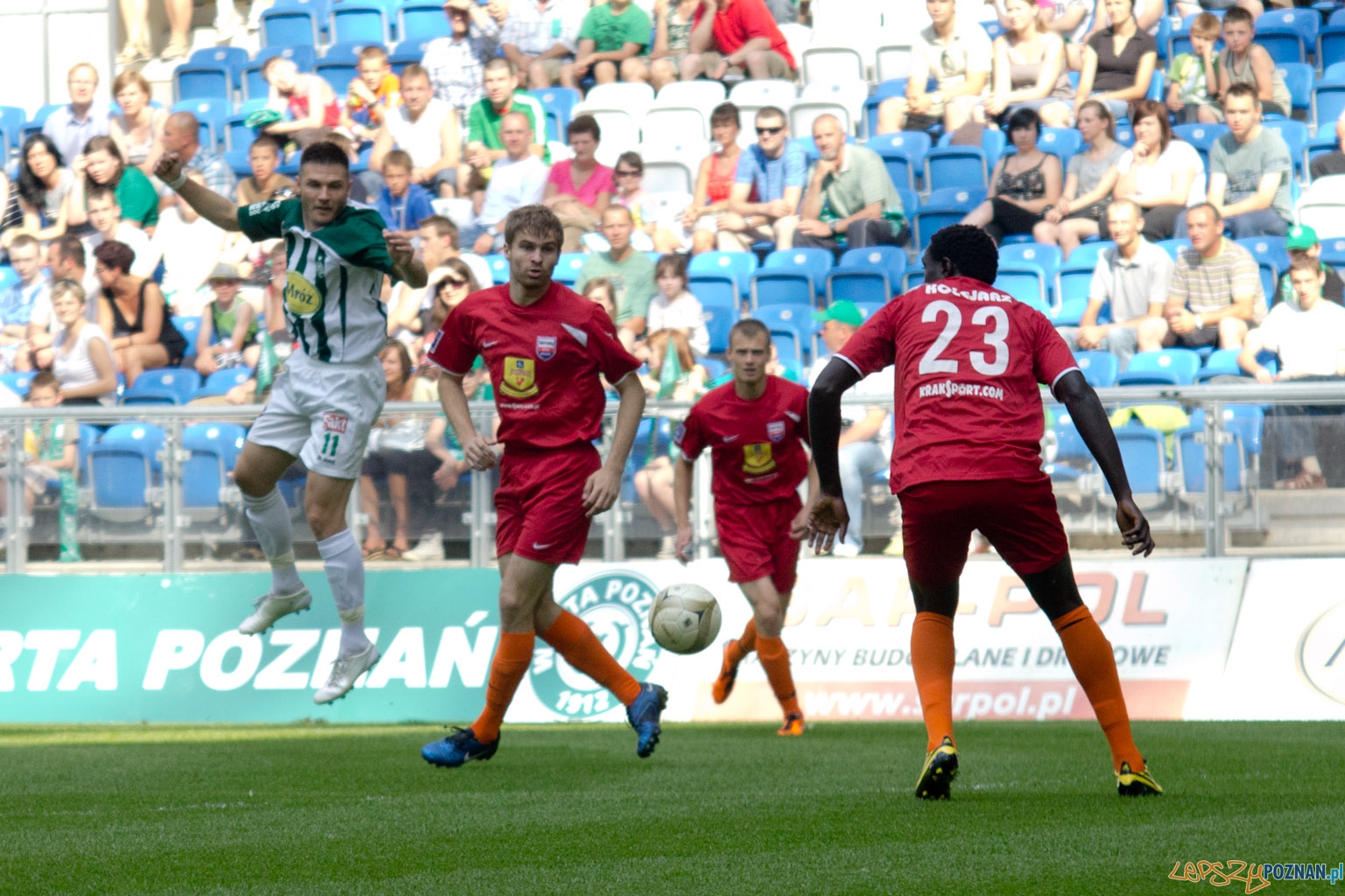 Warta Poznań - Kolejarz Stróże Foto: lepszyPOZNAN.pl / Piotr Rychter Warta Poznań - Kolejarz Stróże Foto: lepszyPOZNAN.pl / Piotr Rychter