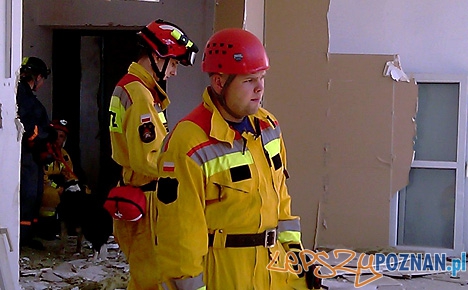 Zawalił się dach Foto: KM PSP Zawalił się dach Foto: KM PSP