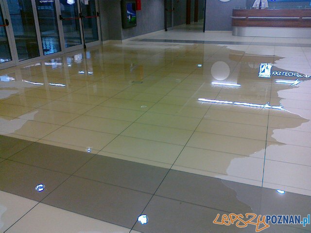 Zalana I trybuna Stadionu Miejskiego Foto: Wiara Lecha Zalana I trybuna Stadionu Miejskiego Foto: Wiara Lecha