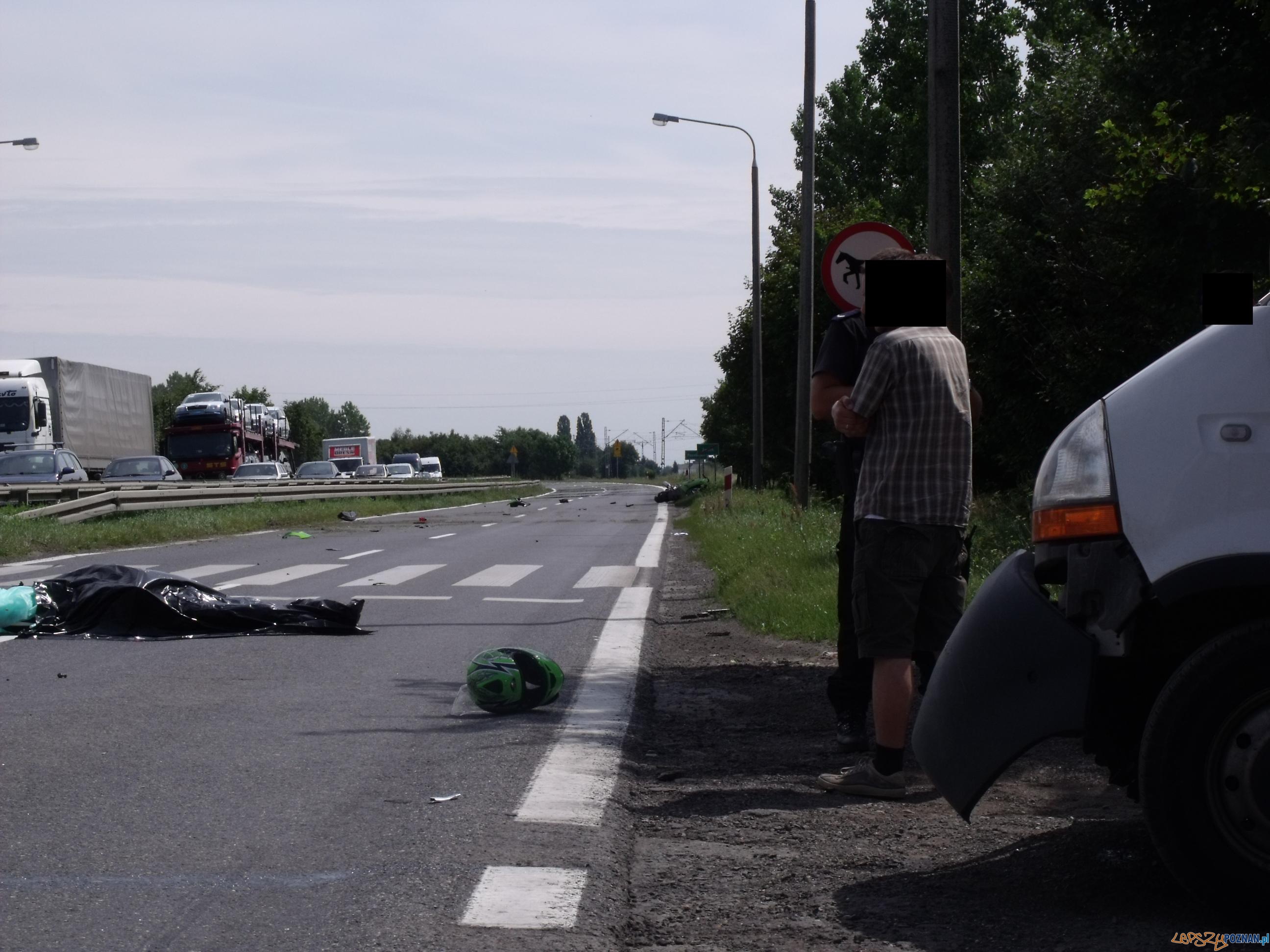 Motocyklista zginął w Paczkowie Foto: Sławomir Wojciechowski Motocyklista zginął w Paczkowie Foto: Sławomir Wojciechowski