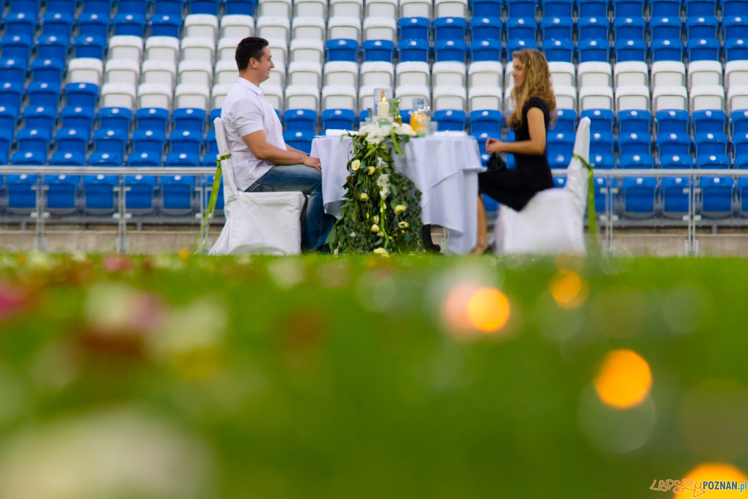 Kolacja na Stadionie Miejskim - 12.07.2011 r. Foto: lepszyPOZNAN.pl / Piotr Rychter Kolacja na Stadionie Miejskim - 12.07.2011 r. Foto: lepszyPOZNAN.pl / Piotr Rychter
