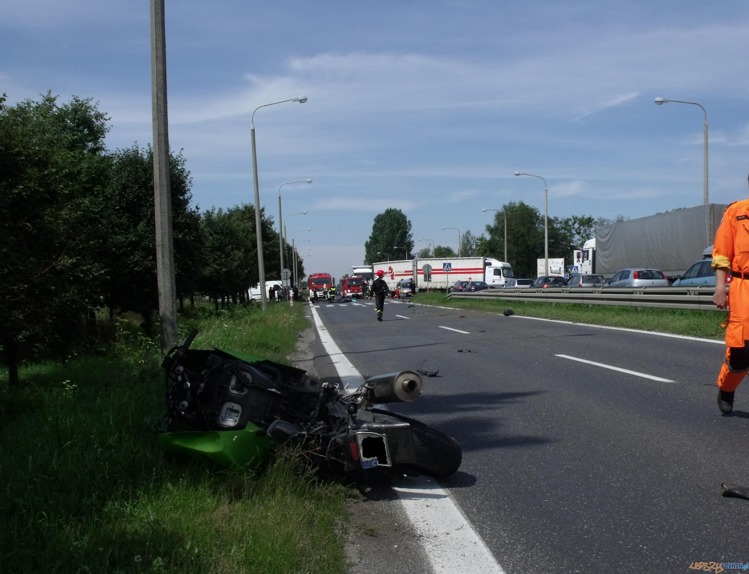 Motocyklista zginął w Paczkowie Foto: Sławomir Wojciechowski Motocyklista zginął w Paczkowie Foto: Sławomir Wojciechowski