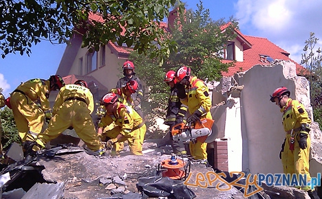 Wybuch w Suchym Lesie – zginęła 1 osoba Foto: KM PSP w Poznaniu Wybuch w Suchym Lesie – zginęła 1 osoba Foto: KM PSP w Poznaniu