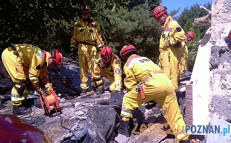 Wybuch w Suchym Lesie – zginęła 1 osoba Foto: KM PSP w Poznaniu Wybuch w Suchym Lesie – zginęła 1 osoba Foto: KM PSP w Poznaniu