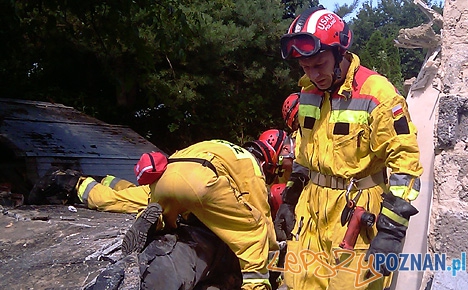 Wybuch w Suchym Lesie – zginęła 1 osoba Foto: KM PSP w Poznaniu Wybuch w Suchym Lesie – zginęła 1 osoba Foto: KM PSP w Poznaniu