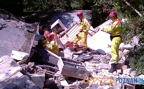 Wybuch w Suchym Lesie – zginęła 1 osoba Foto: KM PSP w Poznaniu Wybuch w Suchym Lesie – zginęła 1 osoba Foto: KM PSP w Poznaniu