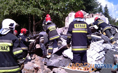 Wybuch w Suchym Lesie – zginęła 1 osoba Foto: KM PSP w Poznaniu Wybuch w Suchym Lesie – zginęła 1 osoba Foto: KM PSP w Poznaniu