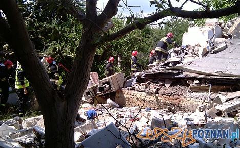 Wybuch w Suchym Lesie – zginęła 1 osoba Foto: KM PSP w Poznaniu Wybuch w Suchym Lesie – zginęła 1 osoba Foto: KM PSP w Poznaniu