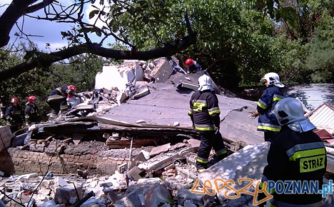 Wybuch w Suchym Lesie – zginęła 1 osoba Foto: KM PSP w Poznaniu Wybuch w Suchym Lesie – zginęła 1 osoba Foto: KM PSP w Poznaniu