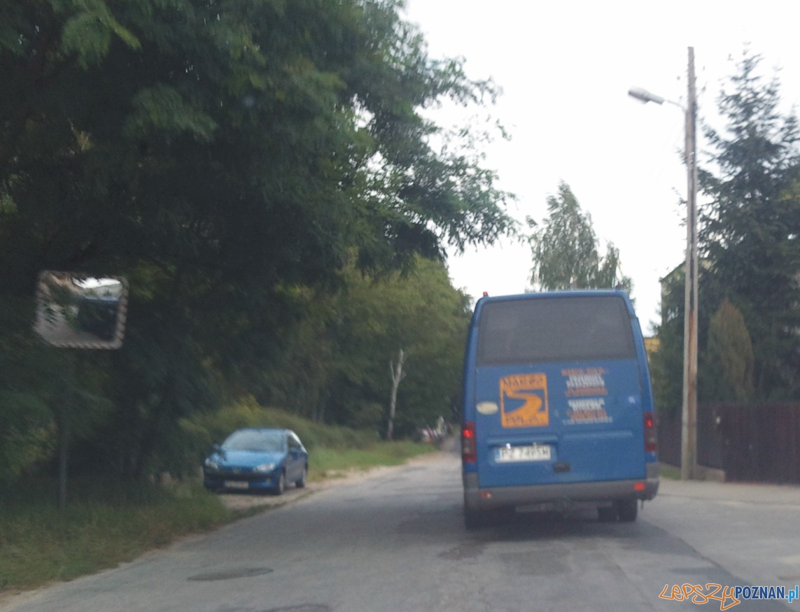 Bus firmy Marco Polo nieprzepisowo omija korek Foto: lepszyPOZNAN.pl / ag Bus firmy Marco Polo nieprzepisowo omija korek Foto: lepszyPOZNAN.pl / ag