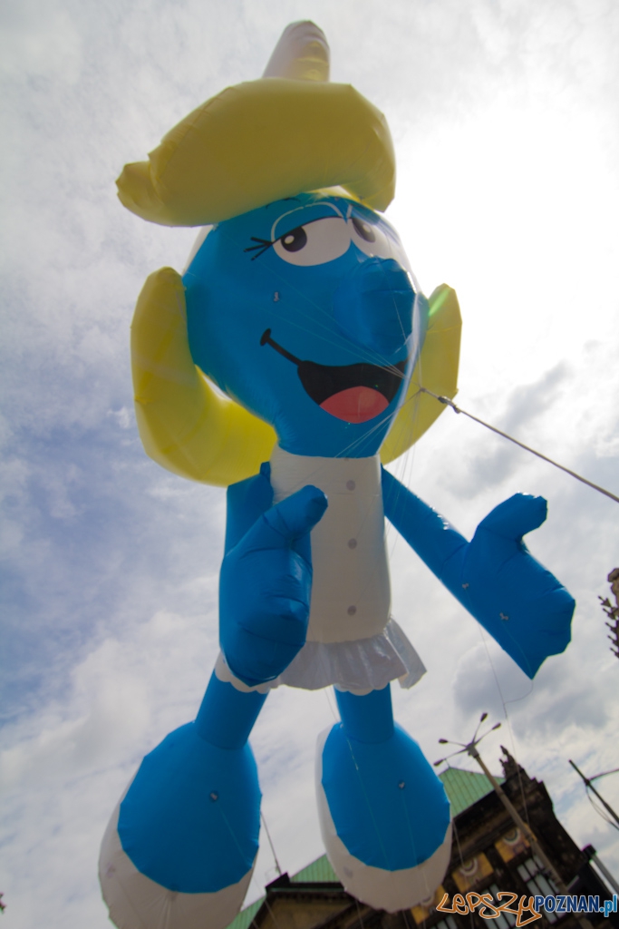 Parada Smerfów Foto: lepszyPOZNAN.pl / Piotr Rychter Parada Smerfów Foto: lepszyPOZNAN.pl / Piotr Rychter