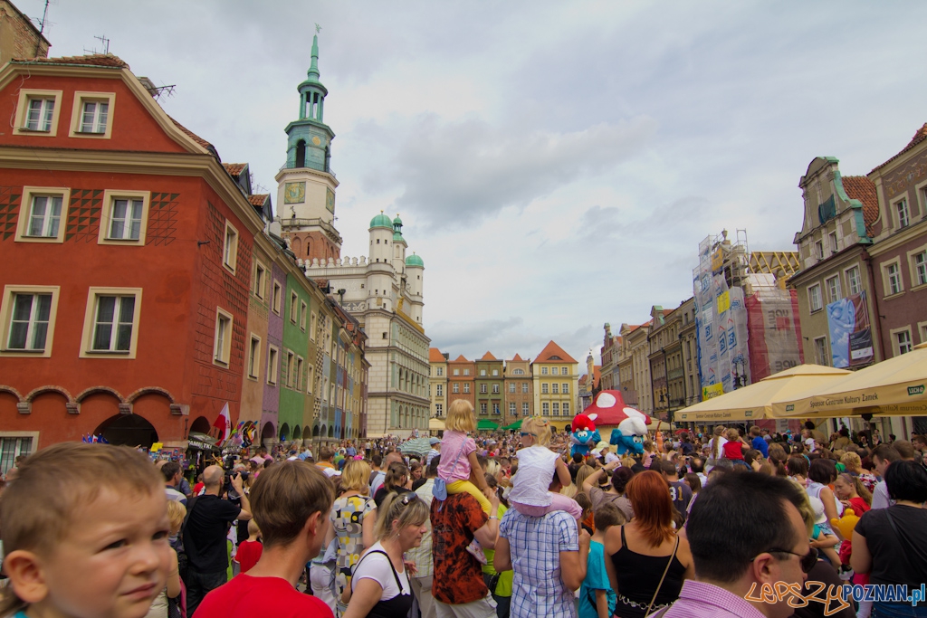 Parada Smerfów Foto: lepszyPOZNAN.pl / Piotr Rychter Parada Smerfów Foto: lepszyPOZNAN.pl / Piotr Rychter