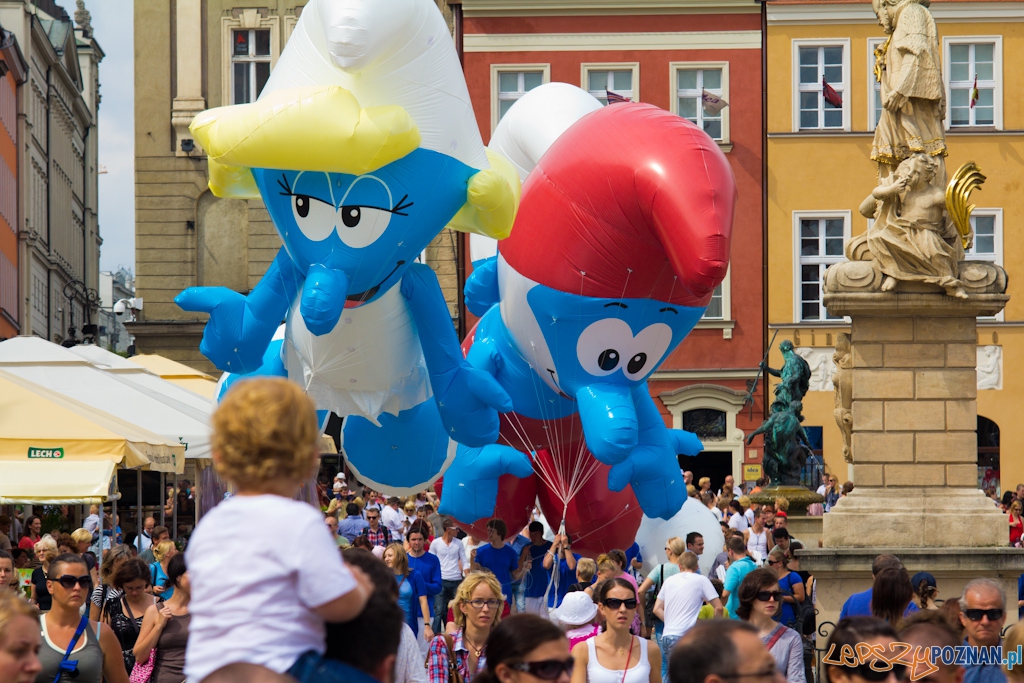 Parada Smerfów Foto: lepszyPOZNAN.pl / Piotr Rychter Parada Smerfów Foto: lepszyPOZNAN.pl / Piotr Rychter