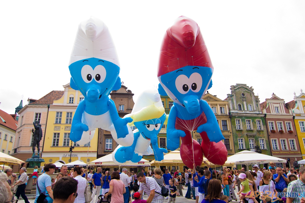 Parada Smerfów Foto: lepszyPOZNAN.pl / Piotr Rychter Parada Smerfów Foto: lepszyPOZNAN.pl / Piotr Rychter