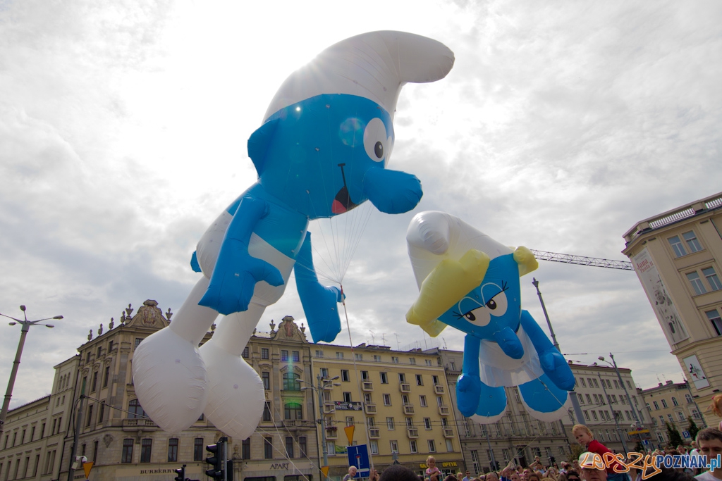Parada Smerfów Foto: lepszyPOZNAN.pl / Piotr Rychter Parada Smerfów Foto: lepszyPOZNAN.pl / Piotr Rychter