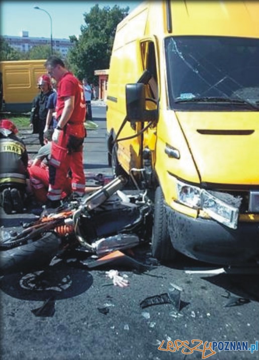 Śmiertelny wypadek na Ratajach Foto: Piotr Czubiński Śmiertelny wypadek na Ratajach Foto: Piotr Czubiński