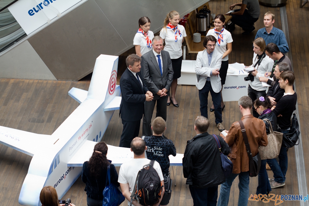 Eurolot promuje loty do Krakowa Foto: lepszyPOZNAN.pl / Piotr Rychter Eurolot promuje loty do Krakowa Foto: lepszyPOZNAN.pl / Piotr Rychter