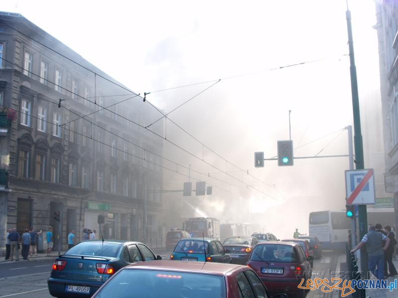 Pożar na Łazarzu Foto: lazarz.pl Pożar na Łazarzu Foto: lazarz.pl