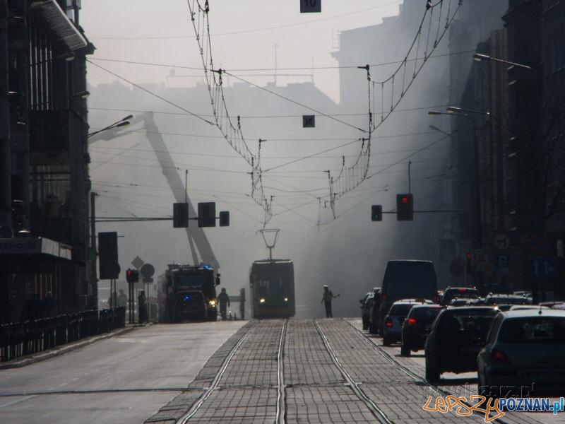 Pożar na Łazarzu Foto: lazarz.pl Pożar na Łazarzu Foto: lazarz.pl