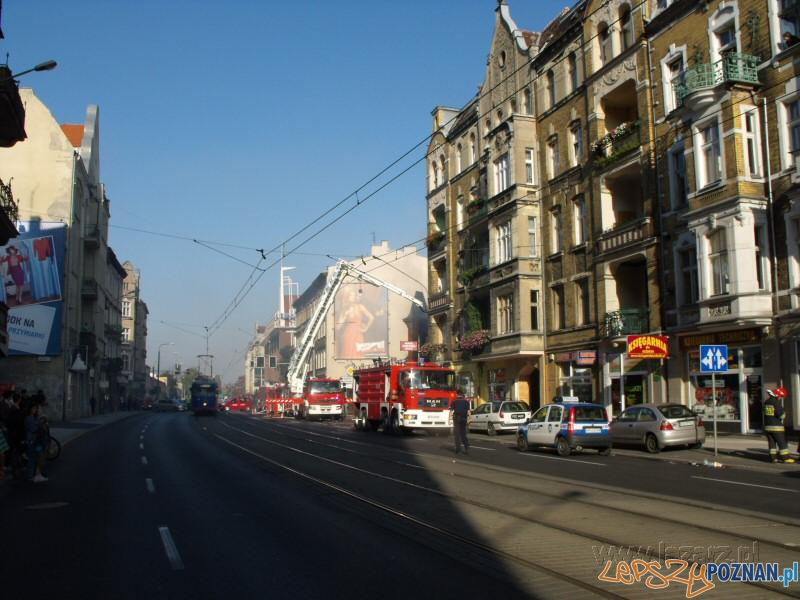 Pożar na Łazarzu Foto: lazarz.pl Pożar na Łazarzu Foto: lazarz.pl