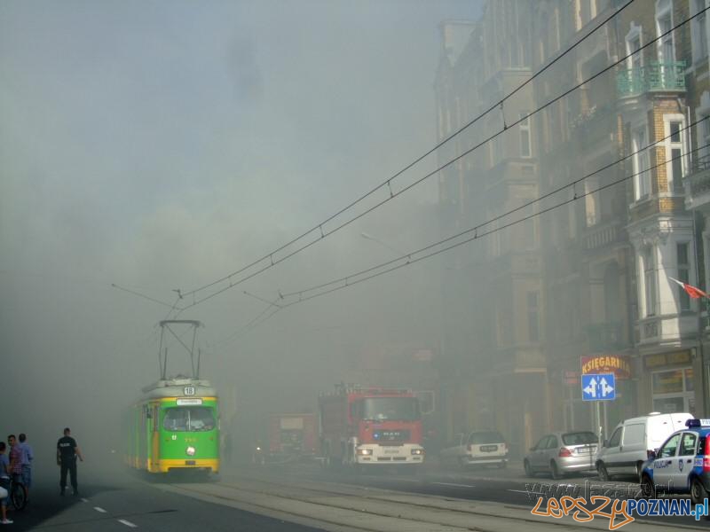 Pożar na Łazarzu Foto: lazarz.pl Pożar na Łazarzu Foto: lazarz.pl
