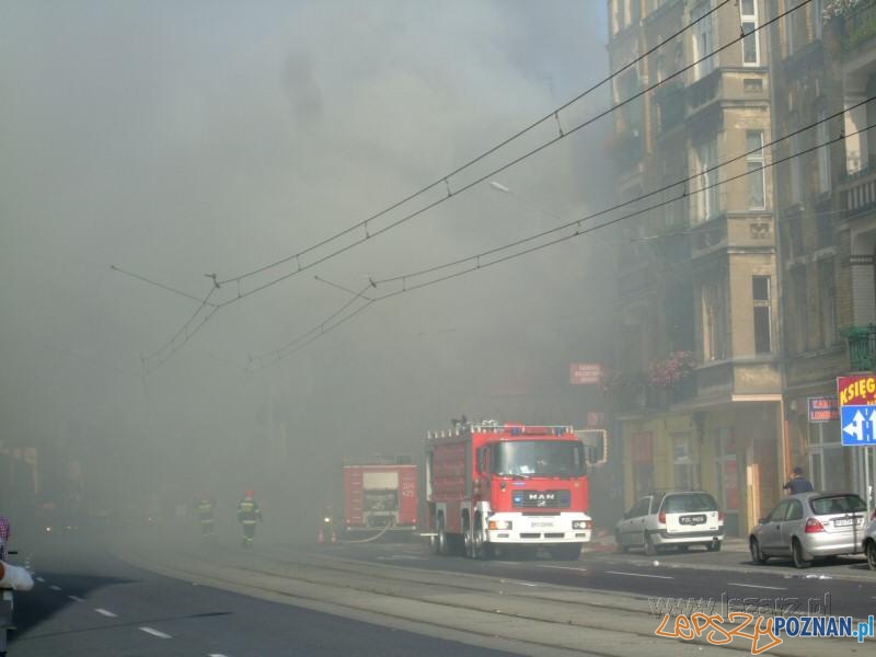 Pożar na Łazarzu Foto: lazarz.pl Pożar na Łazarzu Foto: lazarz.pl