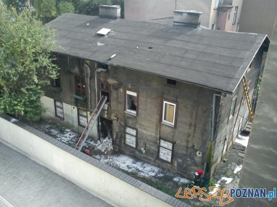 Pożar na Jeżycach  Foto: Waldemar Pruss