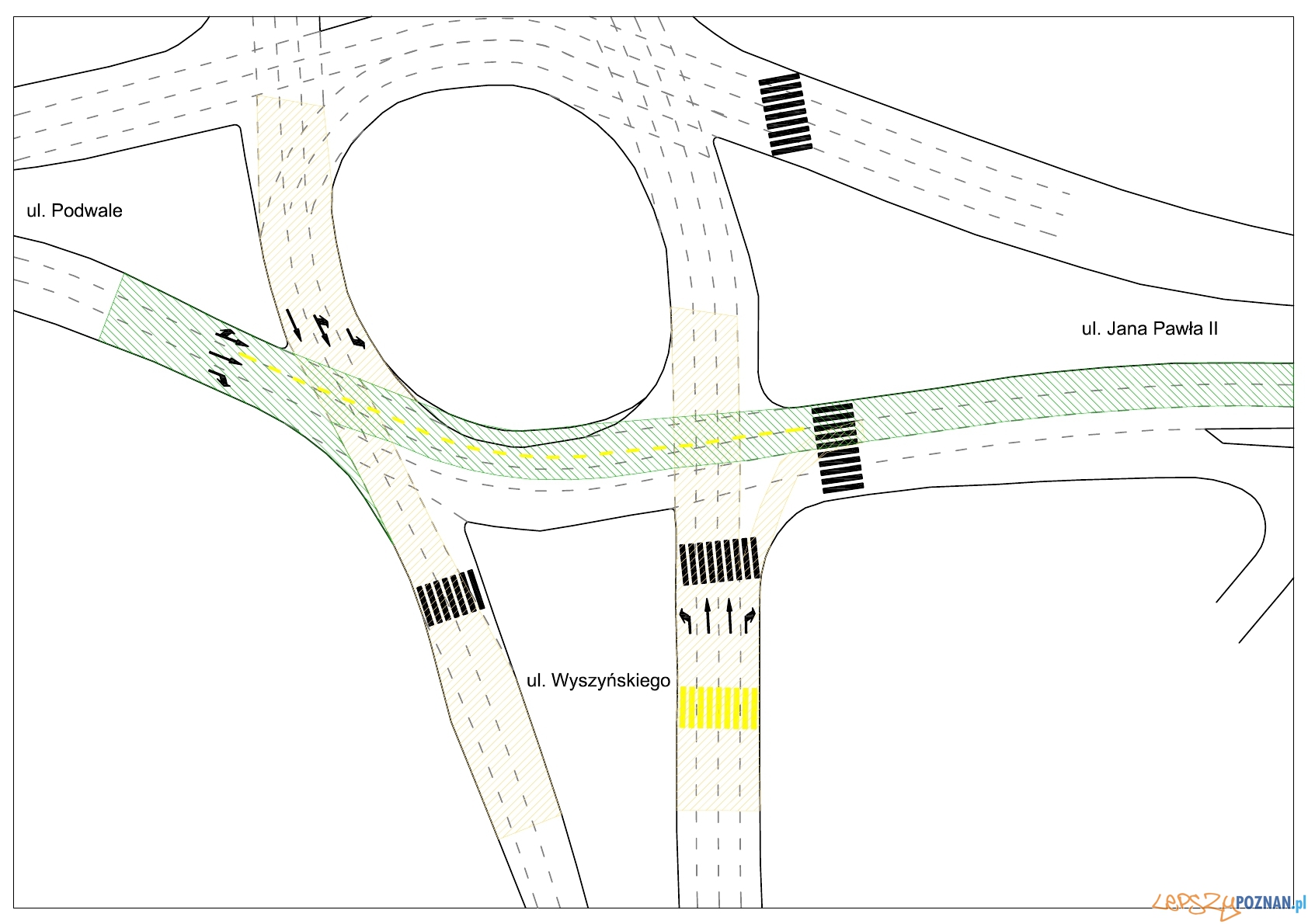 Śródka - nowa organizacja ruchu  Foto: Aquanet