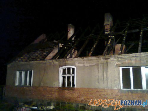 Tragiczny pożar w Jaraczu  Foto: Krzysztof Krawczak