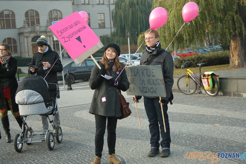 Krytyczna Masa Wózkowa - Poznań - 20.11.2011 r. Foto: Ewelina Gutowska Krytyczna Masa Wózkowa - Poznań - 20.11.2011 r. Foto: Ewelina Gutowska