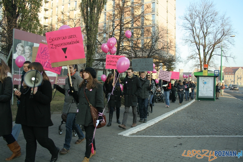 Krytyczna Masa Wózkowa - Poznań - 20.11.2011 r. Foto: Ewelina Gutowska Krytyczna Masa Wózkowa - Poznań - 20.11.2011 r. Foto: Ewelina Gutowska