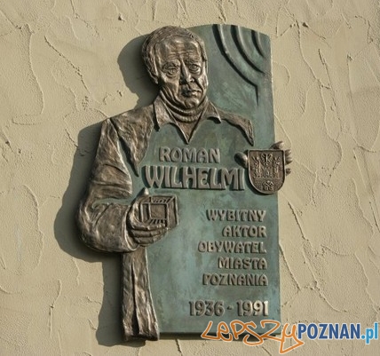 Tablica Romana Wilhelmiego Foto: Tablica Romana Wilhelmiego Foto: