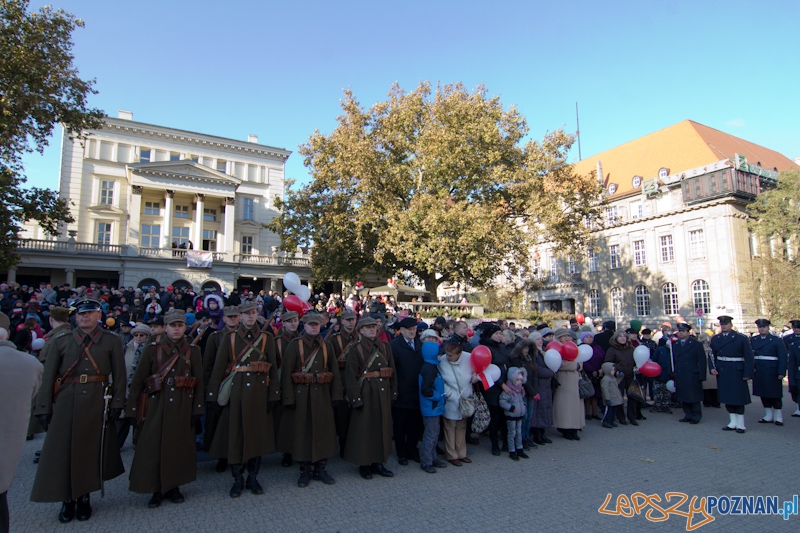 Obchody Dnia Niepodległości - 11.11.11 - Plac Wolności Foto: lepszyPOZNAN.pl / Piotr Rychter Obchody Dnia Niepodległości - 11.11.11 - Plac Wolności Foto: lepszyPOZNAN.pl / Piotr Rychter