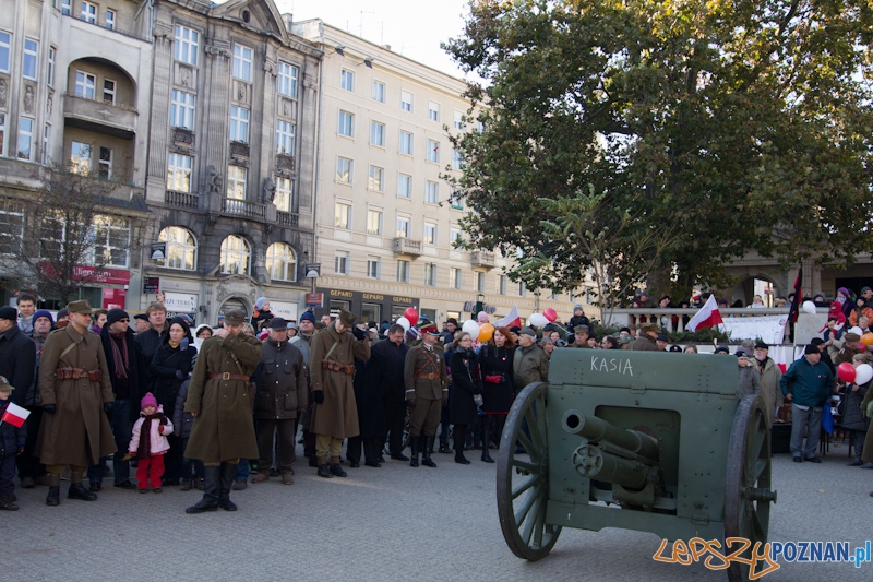 Obchody Dnia Niepodległości - 11.11.11 - Plac Wolności Foto: lepszyPOZNAN.pl / Piotr Rychter Obchody Dnia Niepodległości - 11.11.11 - Plac Wolności Foto: lepszyPOZNAN.pl / Piotr Rychter