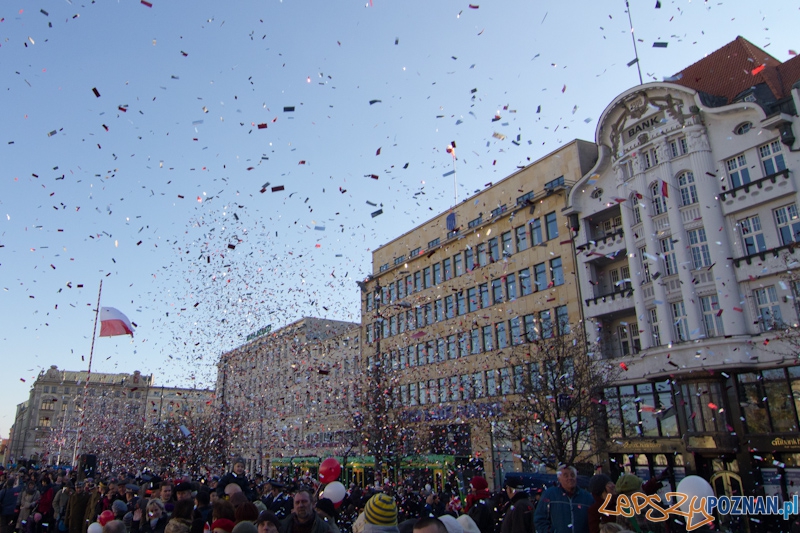 Obchody Dnia Niepodległości - 11.11.11 - Plac Wolności Foto: lepszyPOZNAN.pl / Piotr Rychter Obchody Dnia Niepodległości - 11.11.11 - Plac Wolności Foto: lepszyPOZNAN.pl / Piotr Rychter