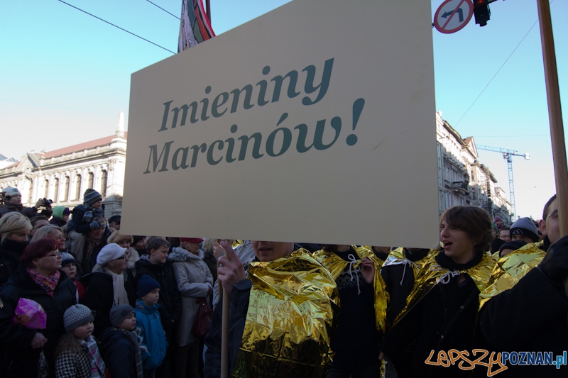Imieniny ulicy Święty Marcin - Korowód Świętomarciński - 11.11.11 r. Foto: lepszyPOZNAN.pl / Piotr Rychter Imieniny ulicy Święty Marcin - Korowód Świętomarciński - 11.11.11 r. Foto: lepszyPOZNAN.pl / Piotr Rychter