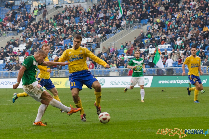 Warta Poznań - Arka Gdynia - Stadion Miejski 6.11.2011 r. Foto: lepszyPOZNAN.pl / Piotr Rychter Warta Poznań - Arka Gdynia - Stadion Miejski 6.11.2011 r. Foto: lepszyPOZNAN.pl / Piotr Rychter